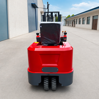 Forklift Counterbalance Listrik 1 Ton 3 Roda 1000kg Bertenaga Baterai Kompak untuk Lorong Sempit Bersertifikasi CE Forklift Gudang