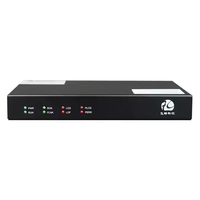 Escritorio tipo E1 sobre Ethernet TDM sobre IP Ethernet con convertidor de consola