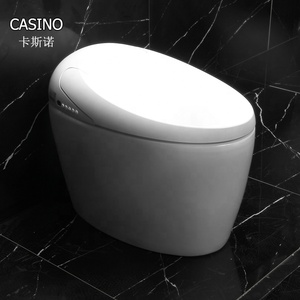 Foshan Une Pièce salle de Bain Autoportante Intelligente En Céramique <span class=keywords><strong>Wc</strong></span> Toilettes Intelligentes Avec Toilettes Bidet - Product Image 3