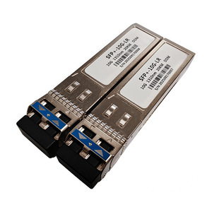 SFP + โมดูลออปติคัล10Gbps พอร์ต LC 20กม. DDM การสื่อสารผ่านสายไฟเบอร์เกรดอุตสาหกรรม - Product Image 3