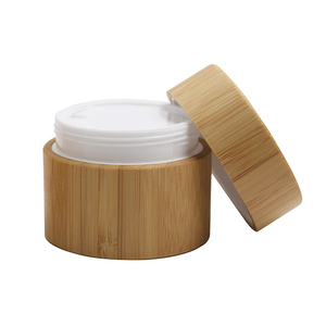 Cơ thể bơ lọ gỗ lọ mỹ phẩm mỹ phẩm đầy đủ Tre 100g 150g 200g 50g 20g 10g sinh thái thân thiện mỹ phẩm bao bì Đen - Product Image 5