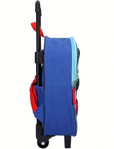 Sac à roulettes 3D avec une belle image en trois dimensions, sacs d'école à roulettes pour enfants - Product Image 2