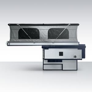 Camper <span class=keywords><strong>pliable</strong></span> pour camionnette, camper coulissant pour camionnette, coque moderne peu encombrante, légère, alimentée à l'énergie solaire, compatible tout-terrain - Product Image 2