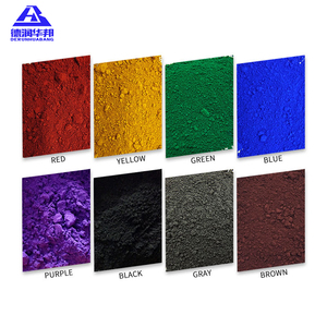 Pigmento de Óxido de Hierro Personalizado Fe2O3, Pigmentos para Concreto, Azulejos, Ladrillos, Adoquines, Recubrimientos, Pigmento 12227-89-3, Polvo de Óxido de Hierro - Product Image 1