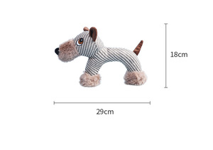 Fabbrica a buon mercato grossista nuovo lino peluche tessuto giocattolo cane gatto <span class=keywords><strong>squeaker</strong></span> giocattolo da masticare - Product Image 2