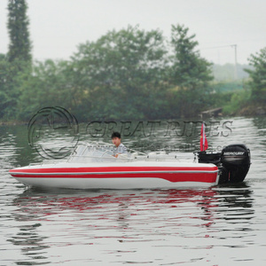 5,18 M/17ft Barco abierto marino <span class=keywords><strong>de</strong></span> <span class=keywords><strong>alta</strong></span> velocidad Barcos <span class=keywords><strong>de</strong></span> fibra <span class=keywords><strong>de</strong></span> vidrio con 6 asientos Barcos <span class=keywords><strong>de</strong></span> pesca - Product Image 1