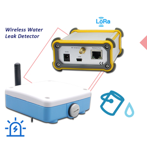 Passerelle IoT industrielle, détecteur de fuite de tuyau intelligent pour les applications souterraines/câblées, capteur de fuite d'eau câblé - Product Image 3