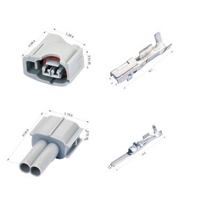 6189-0611触点2针母公防水电动汽车连接器 - Product Image 1