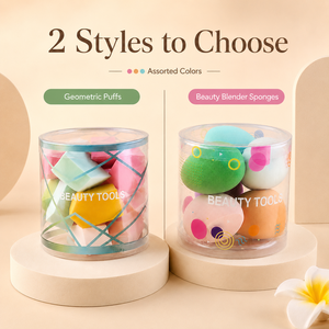 Juego de Esponjas de Maquillaje al por Mayor con Logotipo Personalizado, Esponjas Húmedas y Secas de Colores, Herramientas de Belleza, Estuche de Regalo - Product Image 3