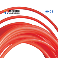 Tuyau de chauffage au sol PEX/PERT de couleur bleu rouge, tube PEX codé par couleur, tuyau d'eau chaude et d'eau froide pour l'installation de chauffage au sol