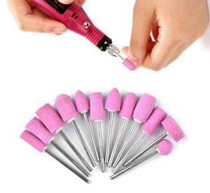 <span class=keywords><strong>PEX</strong></span> Nagel polier wolle Schleif kopf Werkzeuge 12 teile/schachtel elektrische Nagel bohrer Schleif bits - Product Image 4