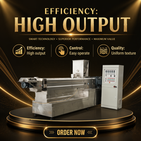 Machine d'extrusion de protéines de soja texturées, équipement de traitement de la texture fibreuse similaire à la viande pour la transformation des produits à base de haricots