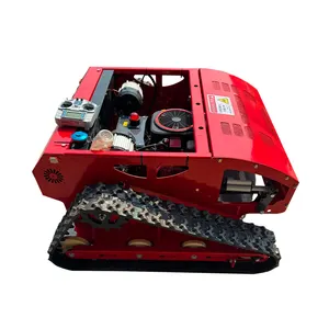 Mesin pemotong rumput Robot Remote Control bensin baru mesin pemotong rumput dengan Dozer dan penyemprot