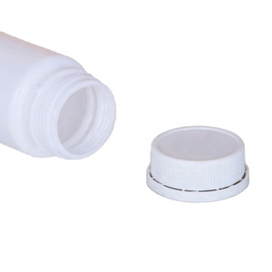 New Product Child Proof Medicine Health Pharmaceutical Empty White Round <b>Plastic</b> Bottles Pill Capsule Container - Product Image 6