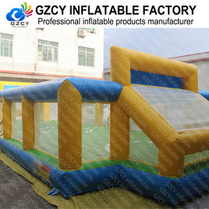 Pista <span class=keywords><strong>de</strong></span> Obstáculos Inflable Comercial <span class=keywords><strong>de</strong></span> PVC <span class=keywords><strong>de</strong></span> Grado Comercial, Colorida, Blanca, con Tobogán y Piscina <span class=keywords><strong>de</strong></span> Pelotas, Fácil <span class=keywords><strong>de</strong></span> Instalar, para Fiestas Infantiles - Product Image 5