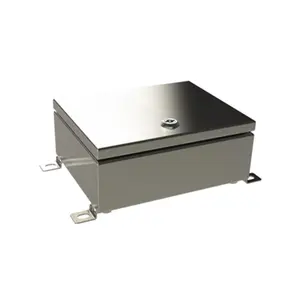 Boîte de distribution de boîtier de tôle OEM Boîte de commande électrique personnalisée Ip65 Boîtier de tôle étanche Fabricant de métal