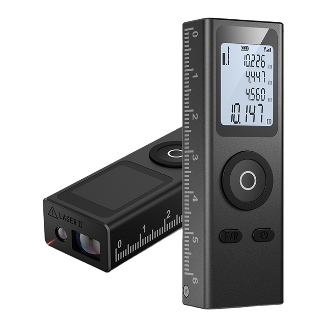 Compact 30m Mini Rechargeable Laser Measure Fast and Precise Results for Home Use Laser Levels Tool