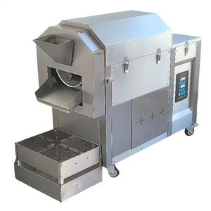 Nouvelles situations <span class=keywords><strong>de</strong></span> grilles <span class=keywords><strong>de</strong></span> noix automatiques pour les noix et les graines d'arachide, grilles <span class=keywords><strong>de</strong></span> noix entièrement automatiques, maïs à gaz ou électrique - Product Image 1