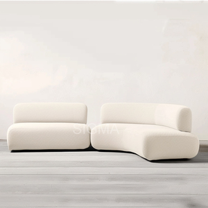 Ensemble modulaire en tissu de style simple et moderne pour salon intérieur, luxe haut de gamme - Product Image 4