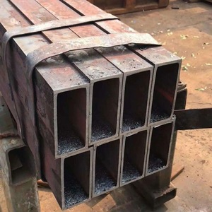 Tube en acier rectangulaire Xiongtie Q235B 2565 mm non allié, norme GB, pour la fabrication de conteneurs, découpe et soudage - Product Image 1