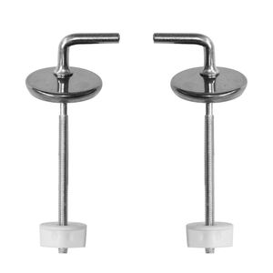 Kit de charnières de remplacement en acier inoxydable S016K à fermeture amortie pour portes de meubles, idéal pour ateliers, salles de bain, gymnases et cuisines - Product Image 1