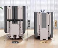Lit utilitaire extérieur pliant-Portable peu encombrant et pratique pour une utilisation polyvalente Design métallique moderne