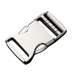 Hebilla de Liberación Lateral de Metal de 38 mm, Duradera y Ajustable para Bolsos, Cinturones y Accesorios de Mochila - Product Image 4