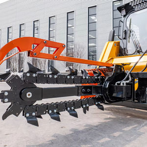 Piccolo caricatore di sterzo con interruttore idraulico/<span class=keywords><strong>trencher</strong></span>/coclea/spazzatrice/attacco di sterzo ad angolo per scopa - Product Image 1