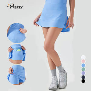 Hot Sale Custom Logo Frauen Sport röcke Yoga Tennis Rock Laufen Fitness Top Gym Outdoor Sport Rock Damen Sport Shorts - Product Image 1