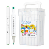 Spidol Tinta Digital Plastik Ramah Lingkungan ODM OEM, Pigmen Kaya, Cepat Kering, 4mm, Mendukung Bagan Warna