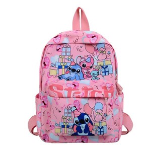 2025 nuovo modello di grande capacità stile Anime Stitch leggero <span class=keywords><strong>zaino</strong></span> da scuola compatto carino in tela <span class=keywords><strong>per</strong></span> la scuola materna - Product Image 4
