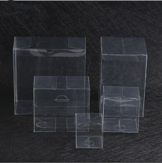 インサート付きチョコレートキャンディーとトリュフギフト (1.38x1.44x6.25インチ)-安全な食品貯蔵容器-透明なプラスチックボックスf