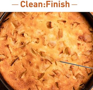 4 pièces testeur de gâteau aiguilles en acier inoxydable aiguilles de test de gâteau réutilisables testeur de gâteau pratique pour cuisine maison <span class=keywords><strong>boulangerie</strong></span> outils - Product Image 5