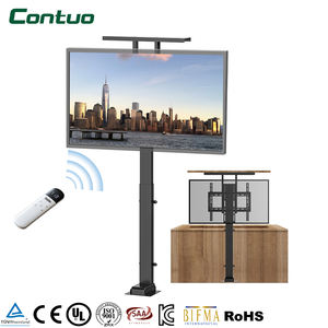 Sistema automático de elevación de gabinete de TV oculto eléctrico con control remoto Elevador de TV desplegable motorizado - Product Image 1
