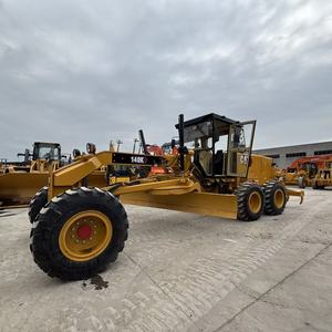 รถเกรดเดอร์ CAT 140k รุ่น YHP-190 อุปกรณ์ก่อสร้างมือสอง สีเหลือง สำหรับงานหนัก - Product Image 5