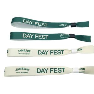 2025 nueva llegada cinta tela pulsera Festival evento promoción regalo elegante pulsera personalizable - Product Image 1
