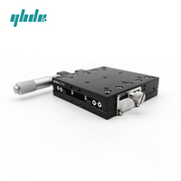 YHD Haute Précision E-EIC01 X axe Économique à rouleaux croisés guidée coulissante manuelle etape de positionnement pour la machine de commande numérique par ordinateur