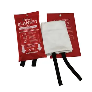 Rolo de cobertor de incêndio de fibra de vidro para equipamentos de combate a incêndio reutilizáveis de tamanhos personalizados