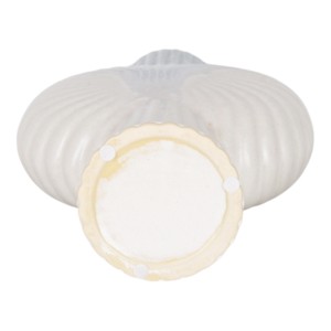 Vaso in Ceramica a Forma di Conchiglia, Vaso Decorativo per Fiori, Design Costiero, Decorazione da Tavolo - Product Image 6
