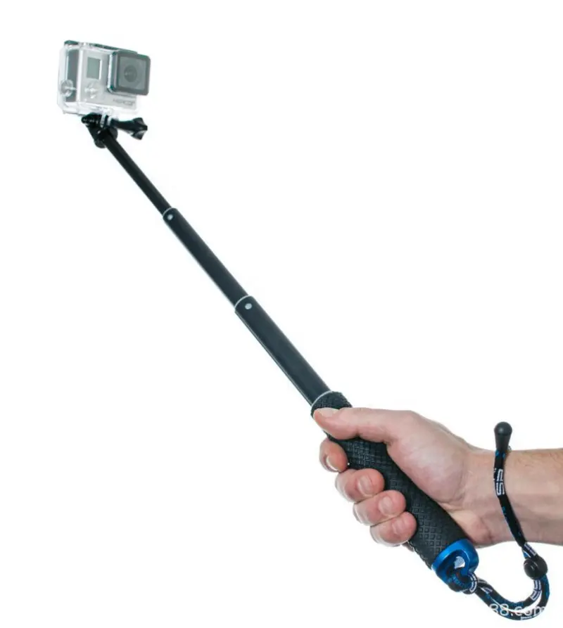 36 Inch Portable Extendable Anti-slip Waterproof Handheld Selfie Stick Monopod for Gopro Action Sports Motion Camera Smartphone