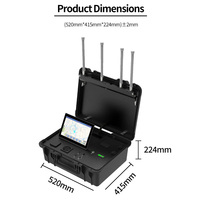 Détecteur de Drone portable haute Quality1-10km Système de détection de Drone longue portée Équipement de positionnement et détecteur de signal UAV