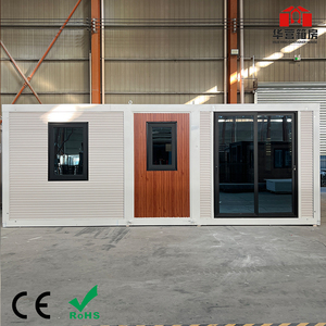 Australien Oma Wohnung Fertighaus Container Falthaus 20ft 40ft erweiterbares Container haus mit Küchen toilette Villa Mobil heim - Product Image 2