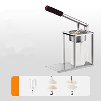 Presse-agrumes manuel en acier inoxydable pour citron, grenade et orange – Extracteur de jus de fruits et légumes en métal