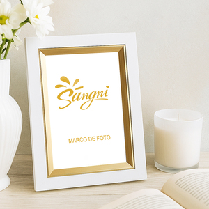 Nhà Sản Xuất Sang Trọng Tùy Chỉnh Đa-Kích Thước Hiện Đại Bán Buôn Trong Kho Mdf Bảng Trắng Nhựa Hình Ảnh Khung Mouldings Cho Hình Ảnh - Product Image 1