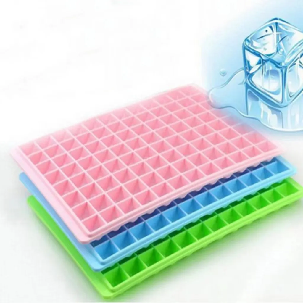 Silicone mini ICE CUBE khay, dễ dàng phát hành nghiền nát Ice Cube khuôn mẫu, nhà bếp Ice khuôn Ice Cube khay cho tủ đông