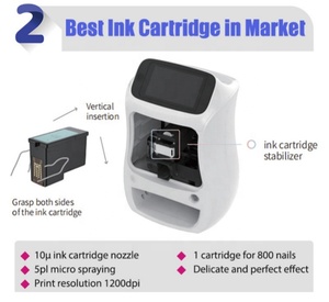 China Professional Electric 3D Nail <b>Printer</b> with <b>WiFi</b> Automatic Nail Polish Printing Machine - Product Image 6
