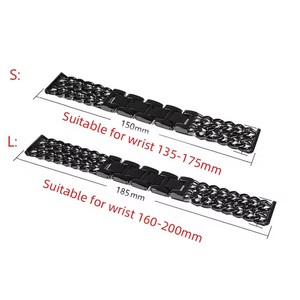 その逆のための新しいファッションチェーンリンクストラップ<span class=keywords><strong>3</strong></span> WowenのFitbitSense時計バンドストラップ用の高級チェーンステンレス鋼時計バンド - Product Image 3