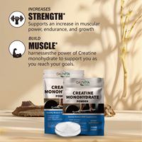 OAZVITA Créatine Monohydrate en Poudre Instantanée pour Adultes – Soutien Musculaire pour l'Entraînement en Salle de Sport et la Force Musculaire – Complément Fitness en Vrac