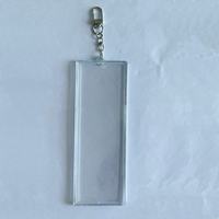 Porte-clés acrylique créatif personnalisé les quatre maisons de la vie porte-clés photo nouvelle arrivée porte-clés acrylique blancs