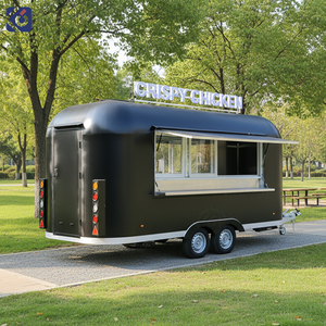 Camión de Comida CAMPTRL para Hamburguesas y Aperitivos, Remolque de Comida Móvil para Hot Dogs, Cocina Móvil, Foodtruck - Product Image 1